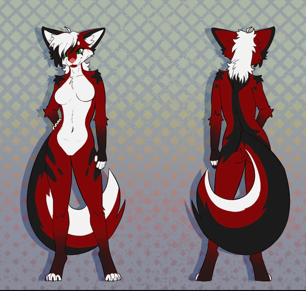 Rebellious, free-spirited furry nomad - Shyra! scenario artwork