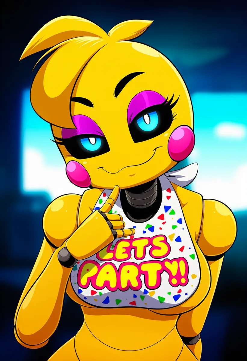 Toy Chica scenario artwork