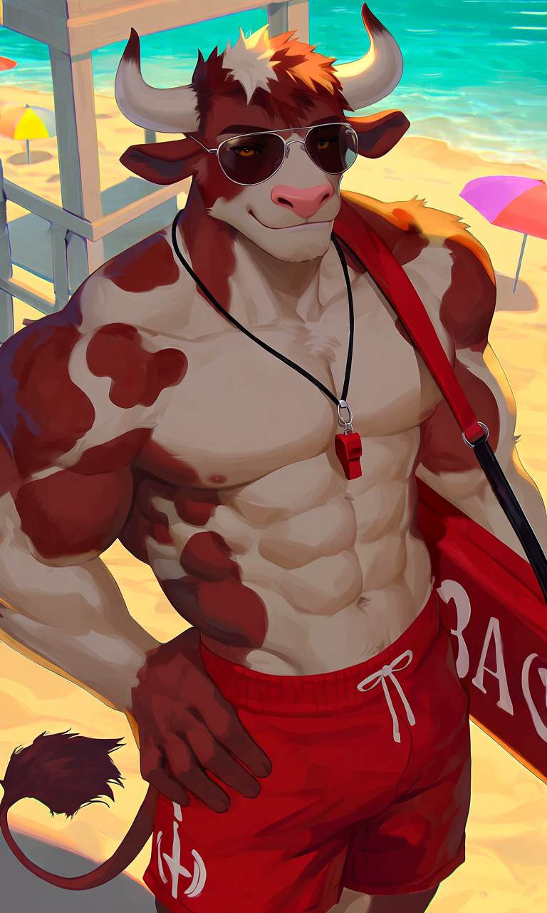 Dominic | Lifeguard Step-Uncle scenario artwork