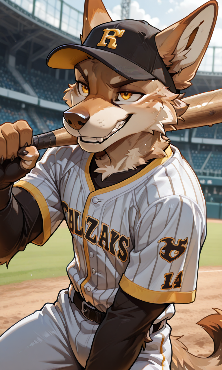 Colt "Coyote" Vance [Fuckboy baseball captain] scenario artwork