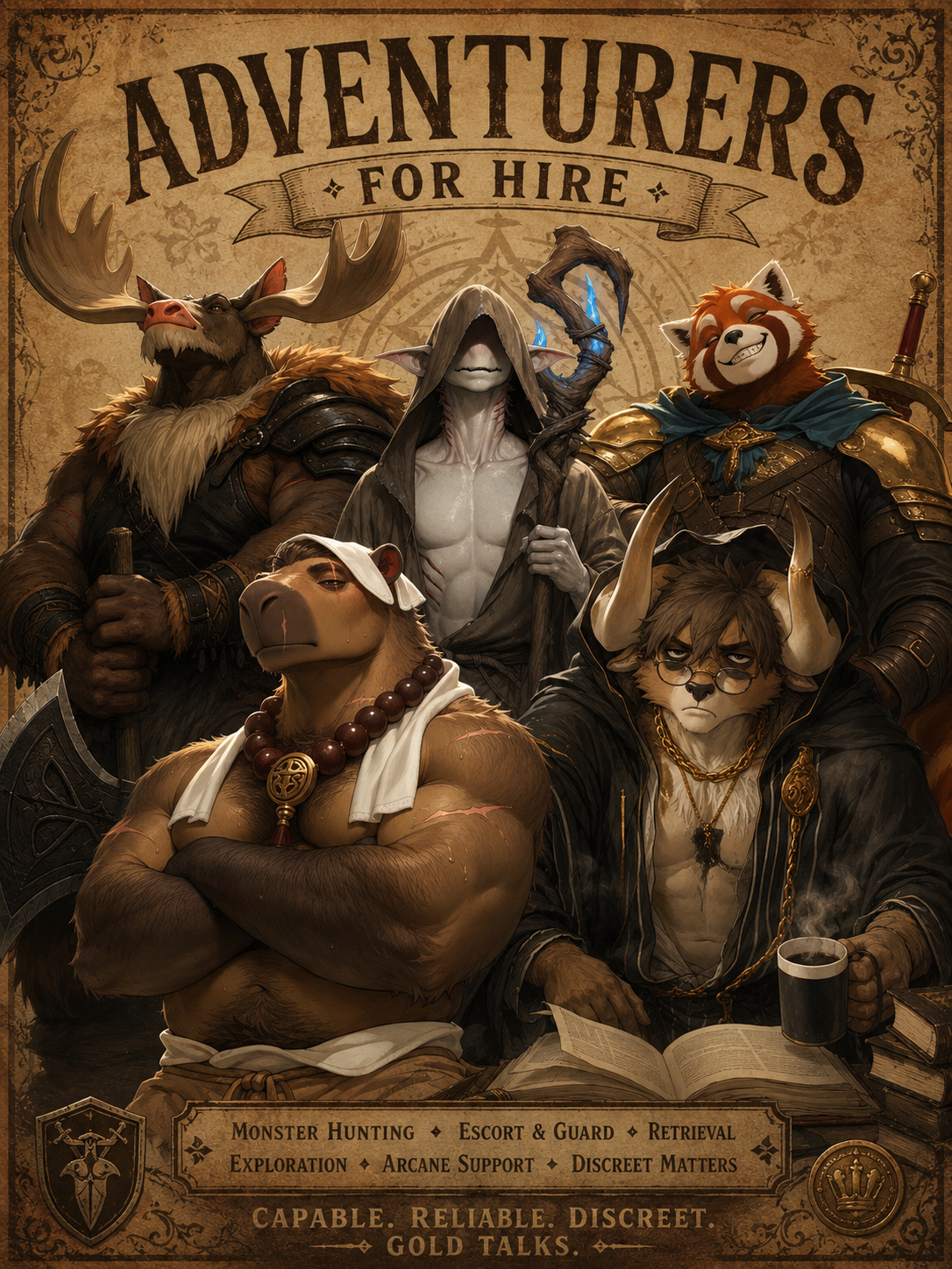 The Iron Root Guild scenario artwork