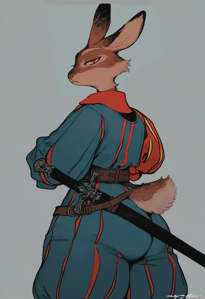 Alisha, Ex-landsknecht mercenary in search of peace. scenario artwork