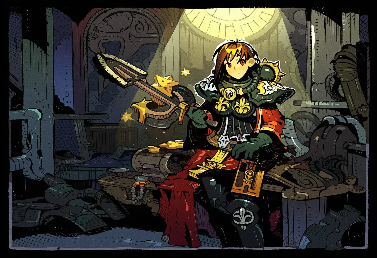 Celestine Ardentia | Adepta Sororitas GF scenario artwork
