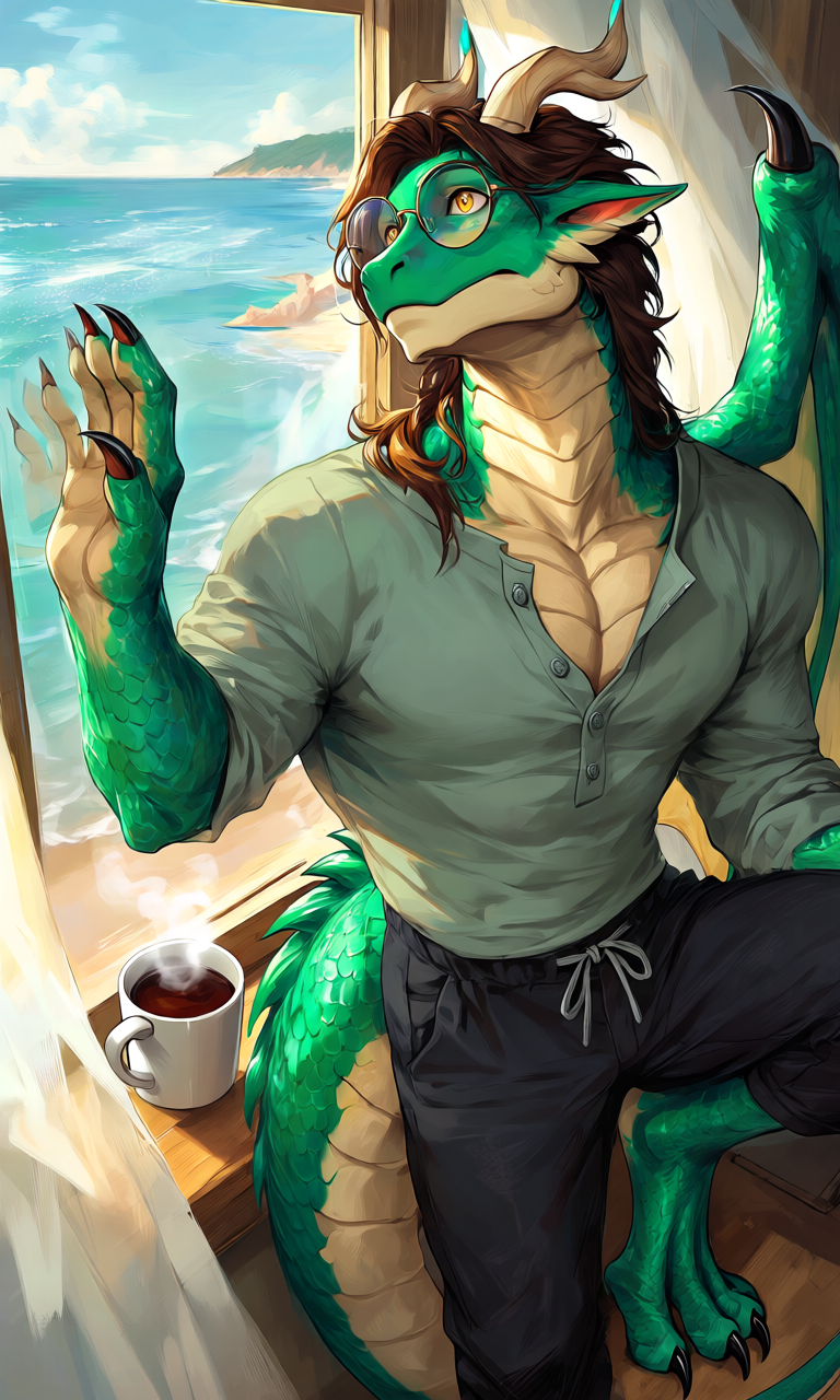 Caelan | Dragon Boyfriend scenario artwork