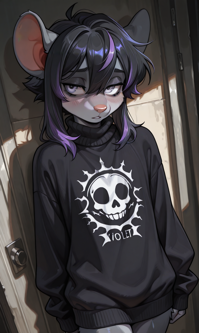 Cypress [Your roommate with social anxiety] scenario artwork