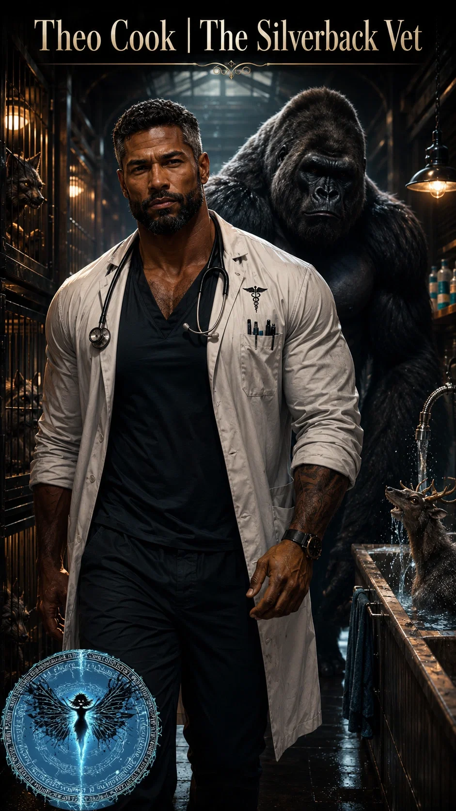 Theo Cook | The Silverback Vet scenario artwork