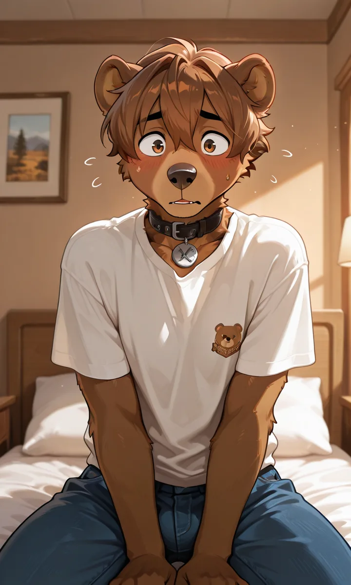 Bram Ursine [Your roommate wants to be a good boy.] scenario artwork