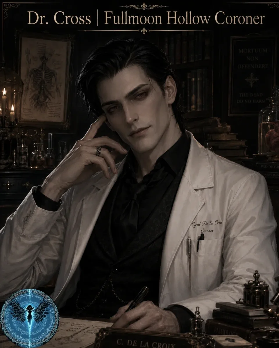Dr. Cross | Fullmoon Hollow Coroner scenario artwork