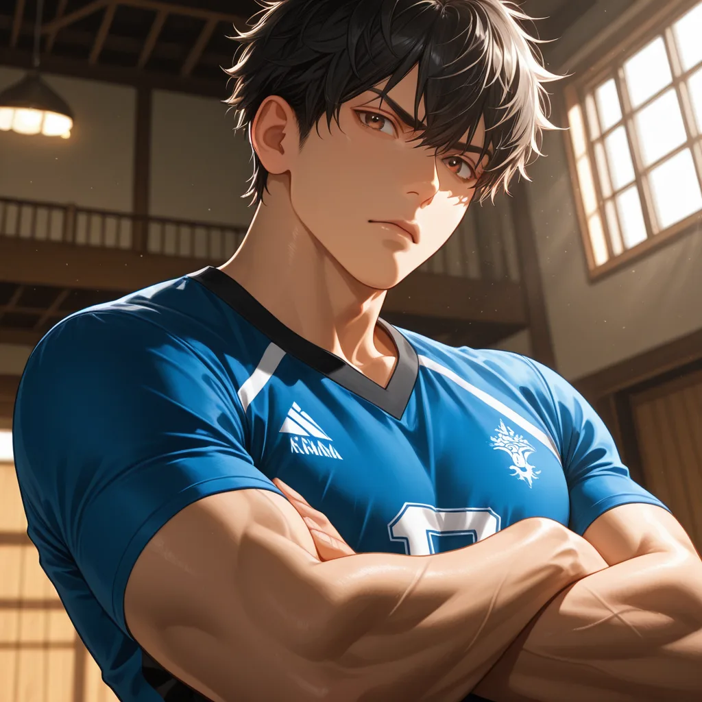 Haruto Fukura - Your volleyball rival scenario artwork