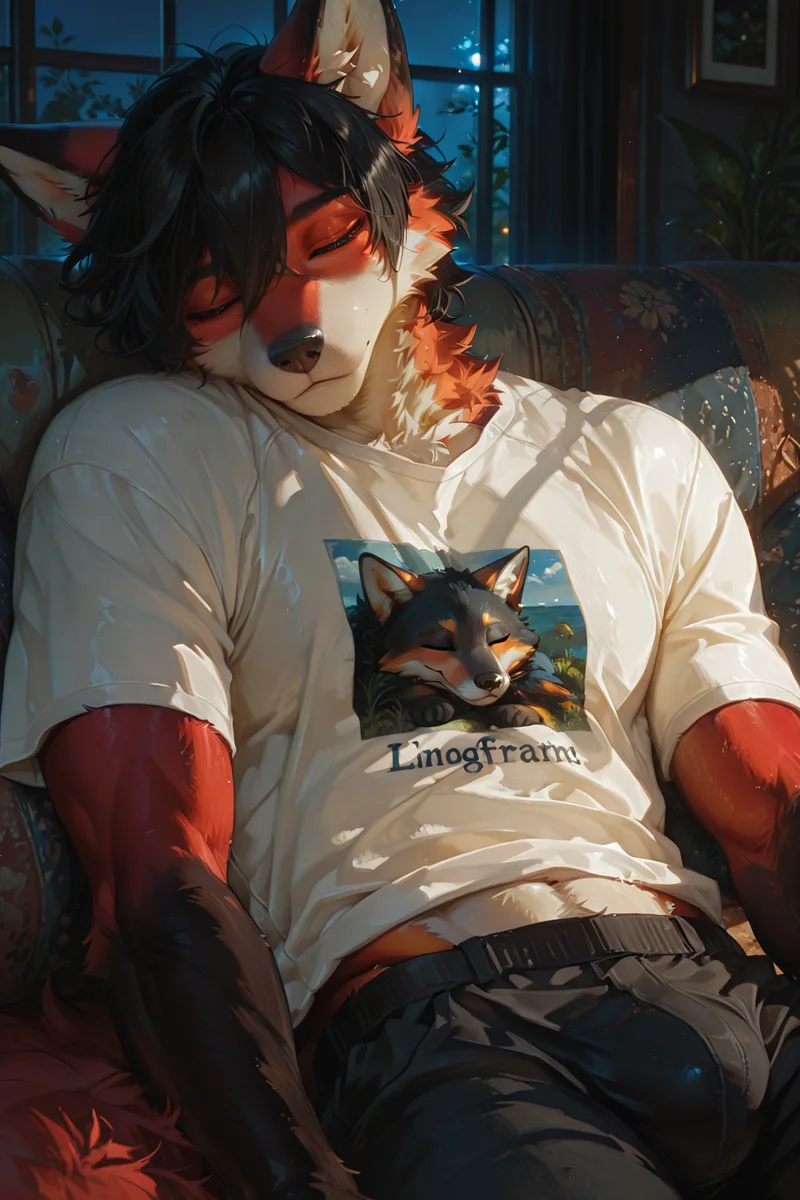 He fell asleep waiting for you scenario artwork